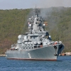 Гвардейский ракетный крейсер "Москва" Черноморского флота РФ