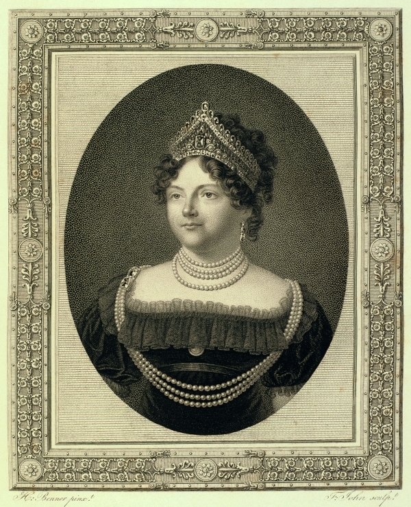 Императрица Мария Федоровна, 2-я супруга императора Павла I. Родилась 14 октября 1759 г. Вступила в брак 26 сентября 1776 г. Скончалась 24 октября 1828 г.