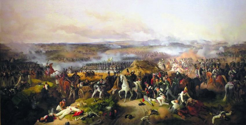 Петер Хесс (Гесс). Сражение при Бородино. 1843 г. / Государственный Эрмитаж