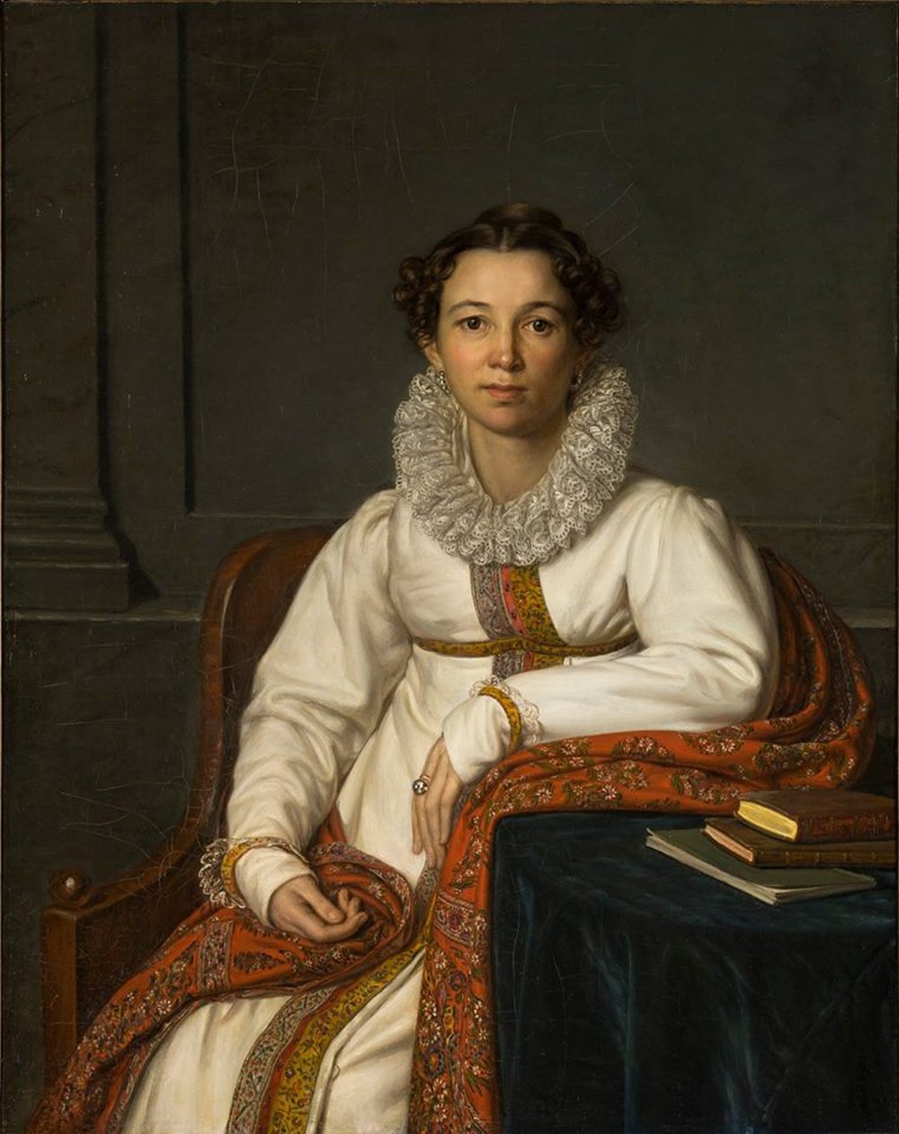 А. Варнек. Портрет неизвестной. 1817–1819 годы.