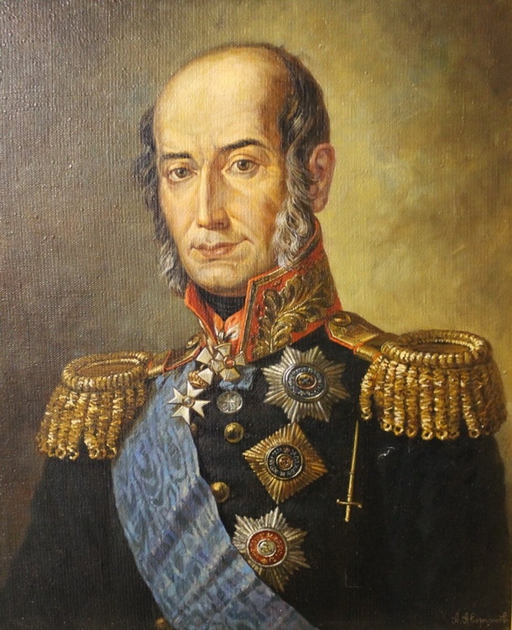 Полный кавалер ордена Св. Георгия М. Барклай де Толли.