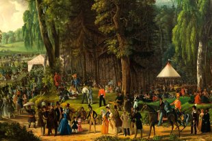    Как праздновали первомай в середине XIX века 
