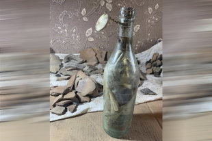    В Ростове археологи обнаружили бутылку с посланием из 1901 года 