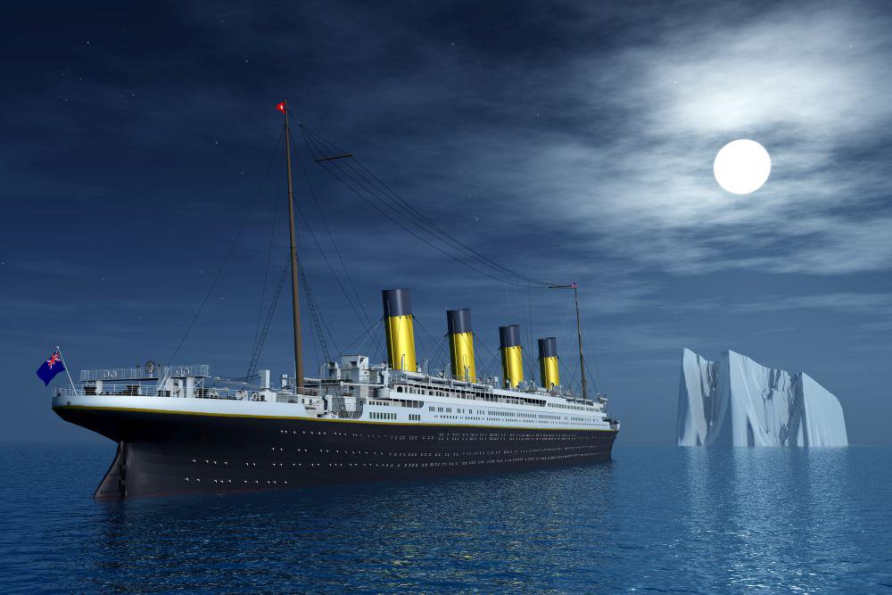 Причину гибели "Титаника" увидели в космосе - Российская газета