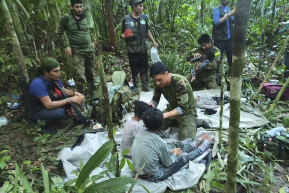 Четыре ребенка найдены живыми в джунглях Колумбии спустя 40 дней после  авиакатастрофы - Российская газета